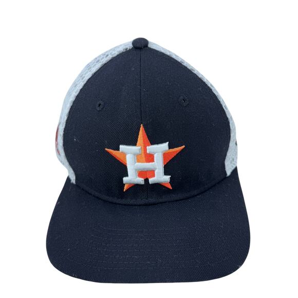 MLB Houston Astros New Era 9Fifty Trucker Hat Mens OSFM Blue White Cap - Picture 9 of 12